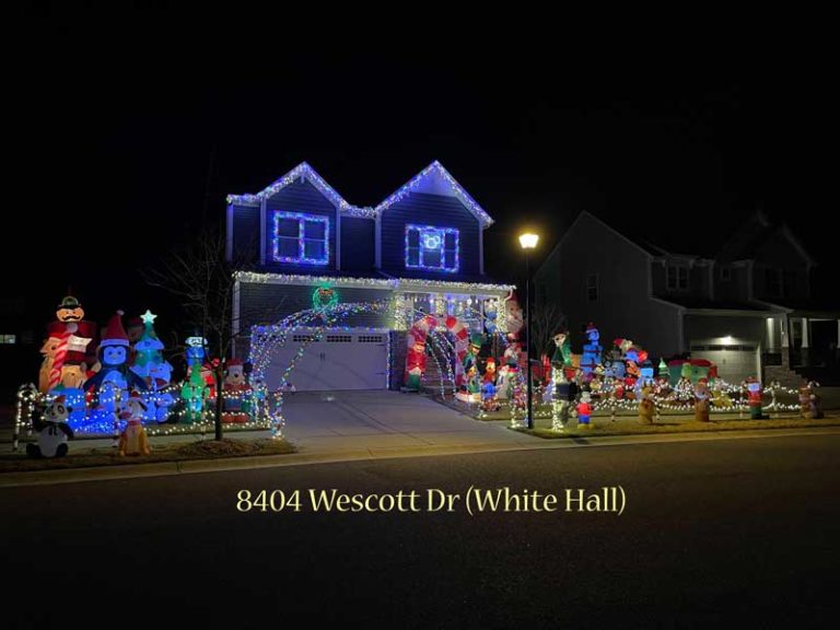 Best Christmas Lights in Williamsburg and Surrounding Areas
