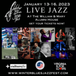 Winter Blues Jazz Fest will be January 13 - 16, 2023! Get your tickets!