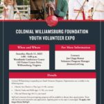Colonial Williamsburg is expanding their Youth Volunteer Programs