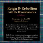 Looking for a unique date idea? Try this one, on February 23, 2023 - it's the relaunch of the Revolutionaries at the Jamestown Settlement