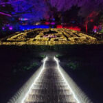 CW Lights a Palace Garden Glow Event at Colonial Williamsburg a must see event for the whole family - March 31 - April 22, 2023!