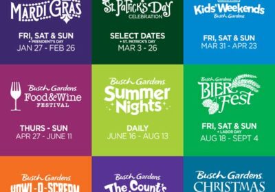 busch gardens howl o scream christmas town dates