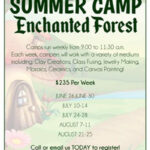 Paint on Pottery Summer Art Camps: Enchanted Forest