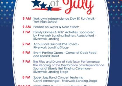 July 4th Yorktown events