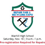 Did your 1-year-old vacuum stop working? Come to the Repair Fair & Recycling Expo - Registration is Open