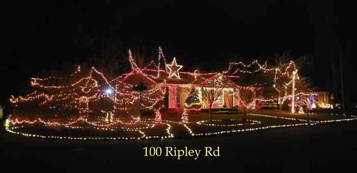 xmas lights tour near me