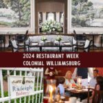 2024 Restaurant Week at Colonial Williamsburg - see participating restaurants
