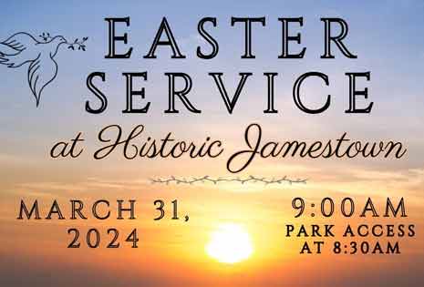 easter service jamestown