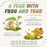 William and Mary Theatre presents "A Year with Frog and Toad" next as part of their 2023 - 2024 Season!