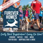 Win Tickets to FURever Homes 8k, 5k and/or Pet Run (CLOSED)