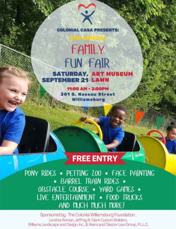 Colonial CASA Family Fun Fair
