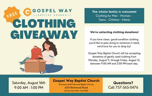 The Great Clothing Giveaway
