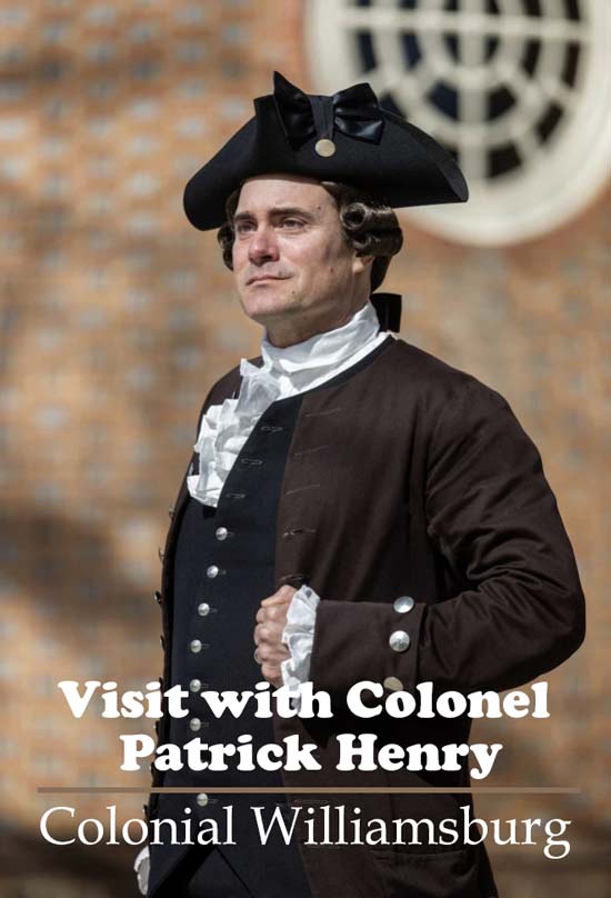 Visit with Colonel Patrick Henry