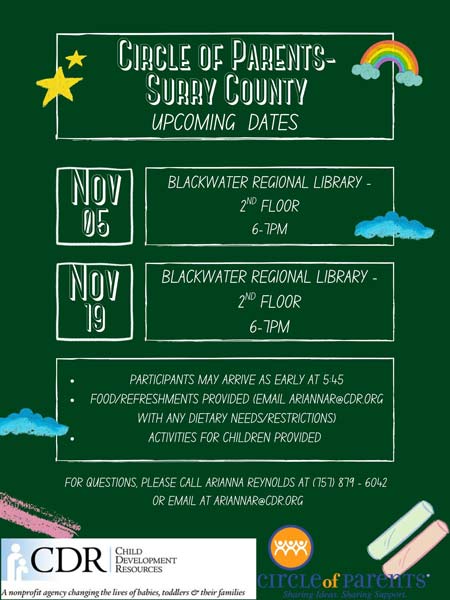 CoP-Surry-Flyer-Upcoming-Dates