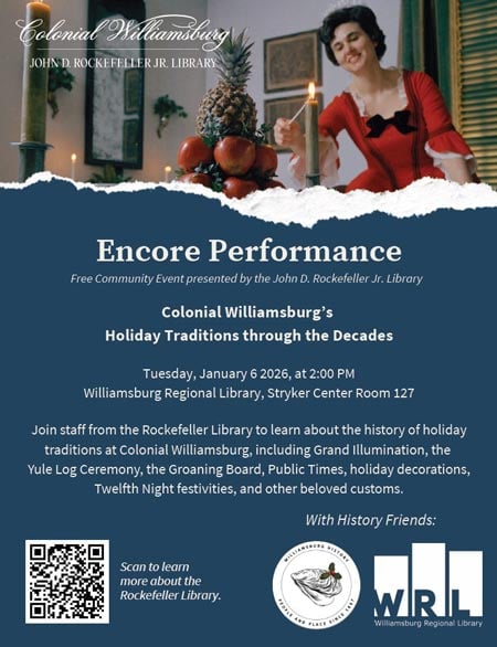 Colonial Williamsburg's Holiday Traditions Through the Decades