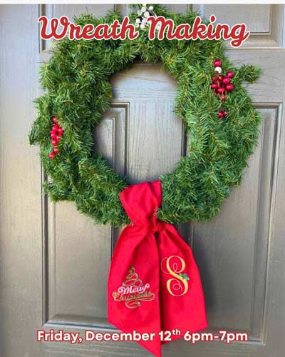 wreath making class