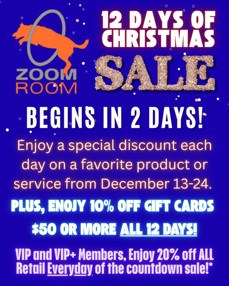 Zoom Room 12 Days of Christmas Sale