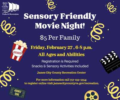 Sensory Friendly Movie Night