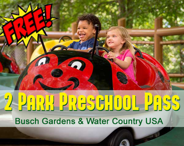 busch gardens preschool pass