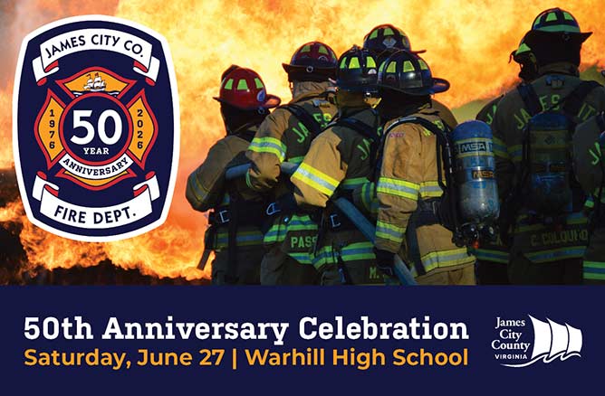 50th Anniversary Celebration of James City County Fire Department
