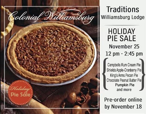 Holiday-Pie-sale-williamsburg